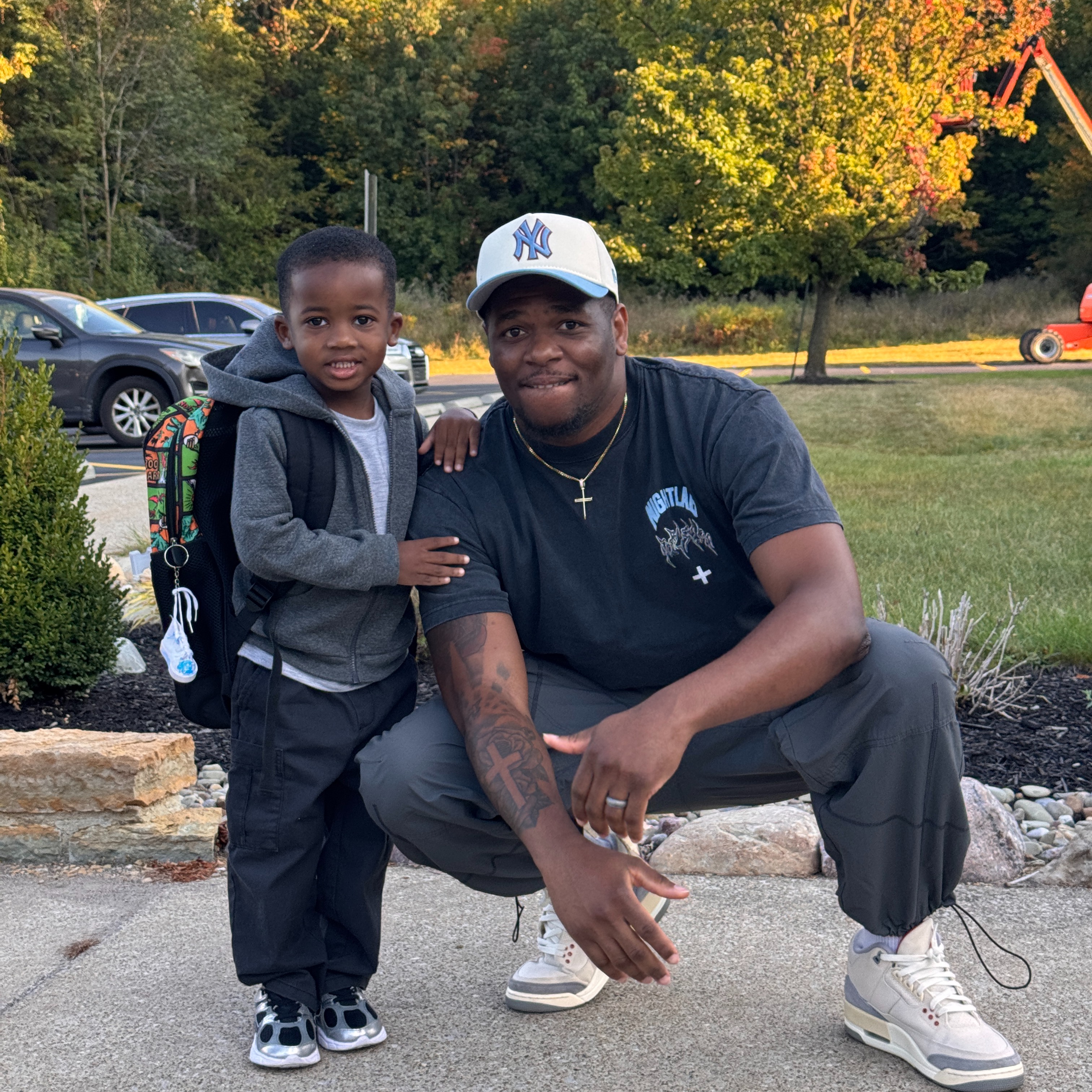 Father's Walk ECC Students
