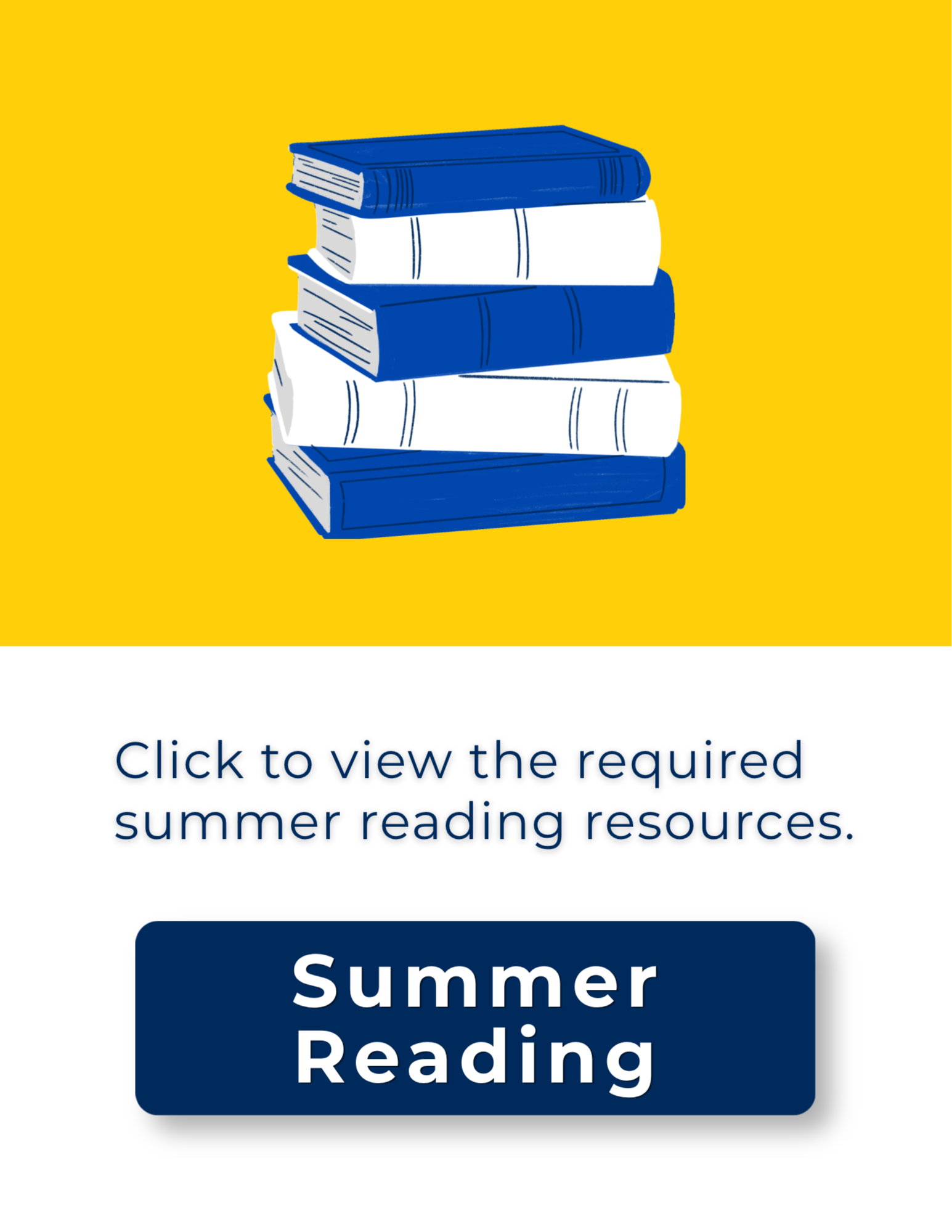 Summer reading graphic linked to summer reading page