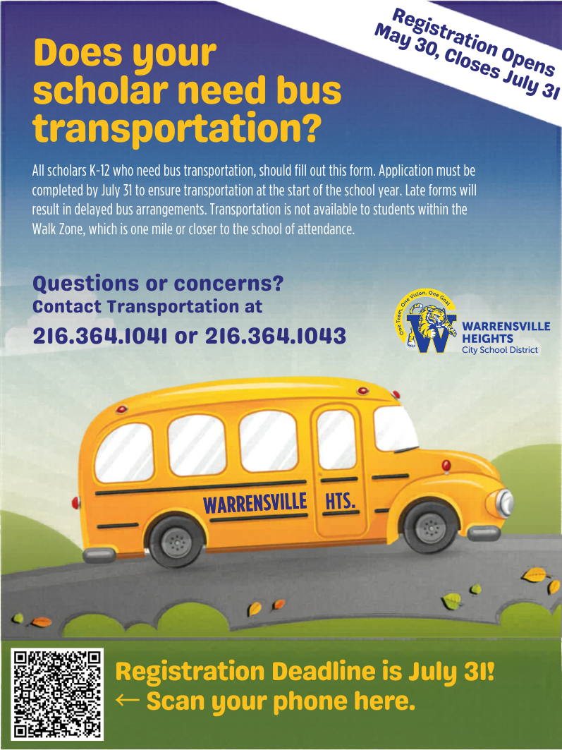 Transportation registration