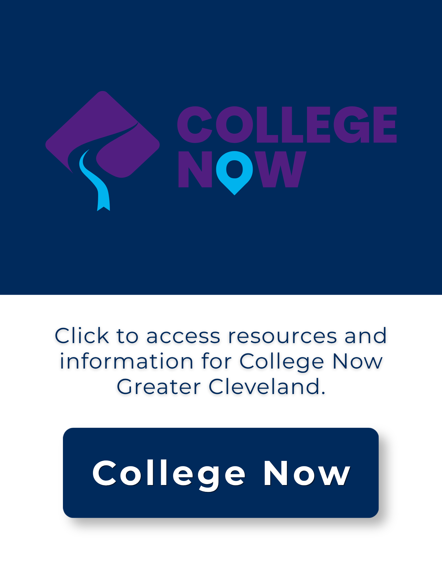 College Now Button for senior students