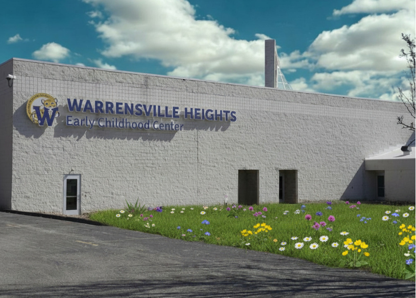 image of the outside of the early childhood center building