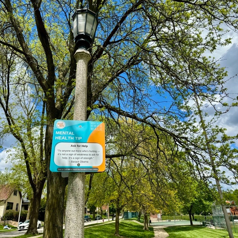 West Allis Hope Walk Signs 3