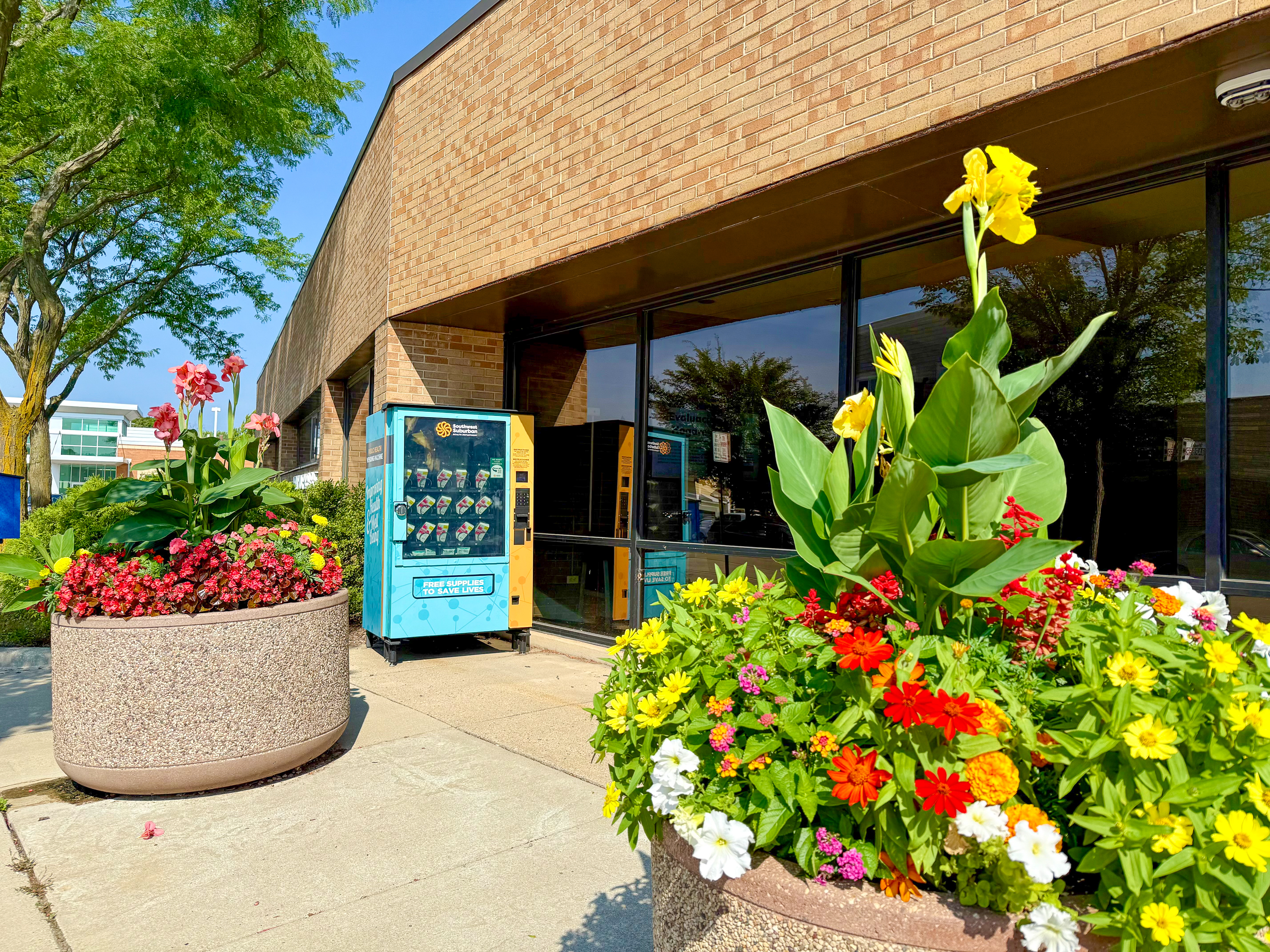The front entrance of the Southwest Suburban Health Department