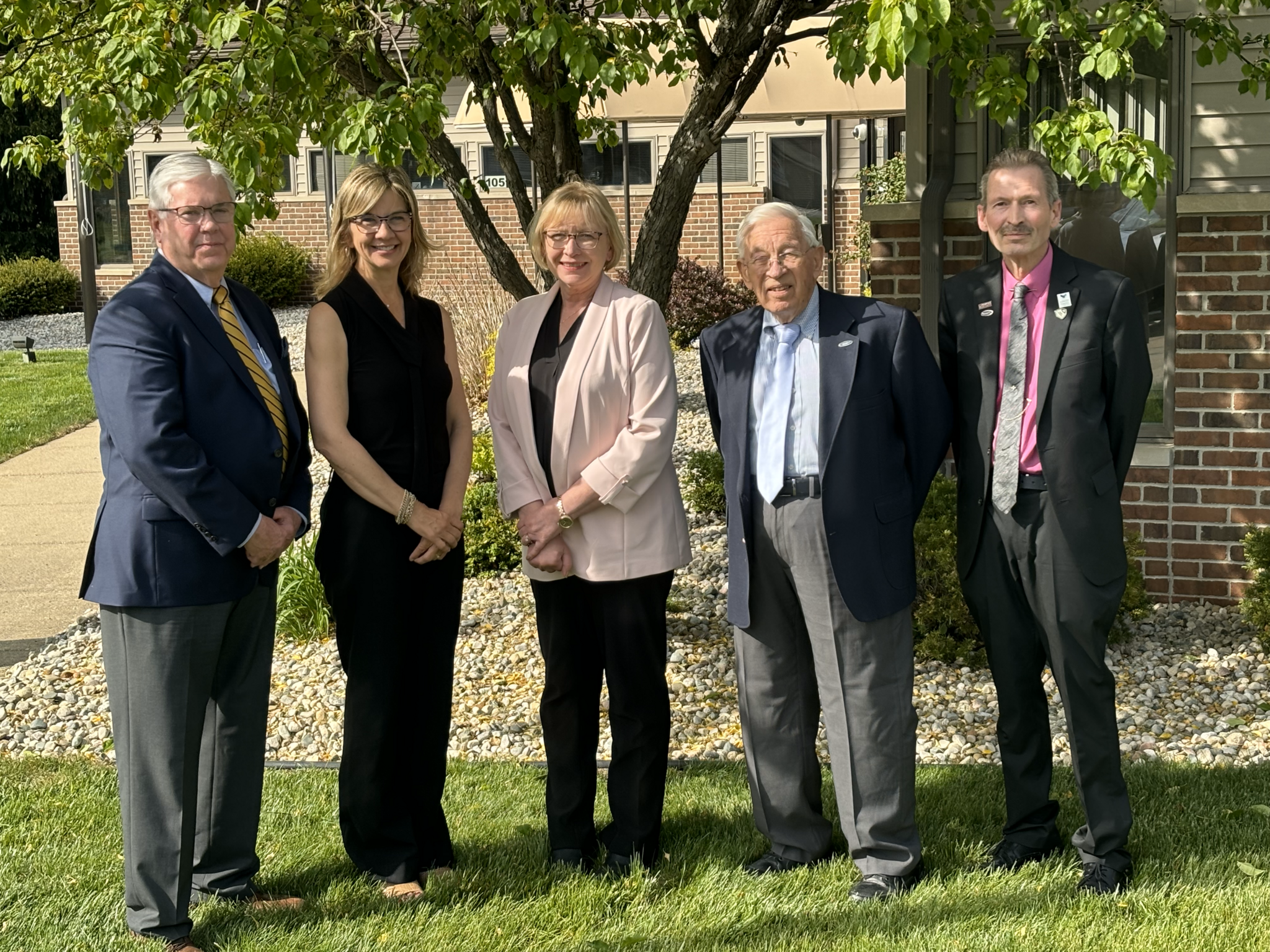 James Hartley, Paula Holtz, Kathryn Mohr, Richard Germond, and Dale Wingerd