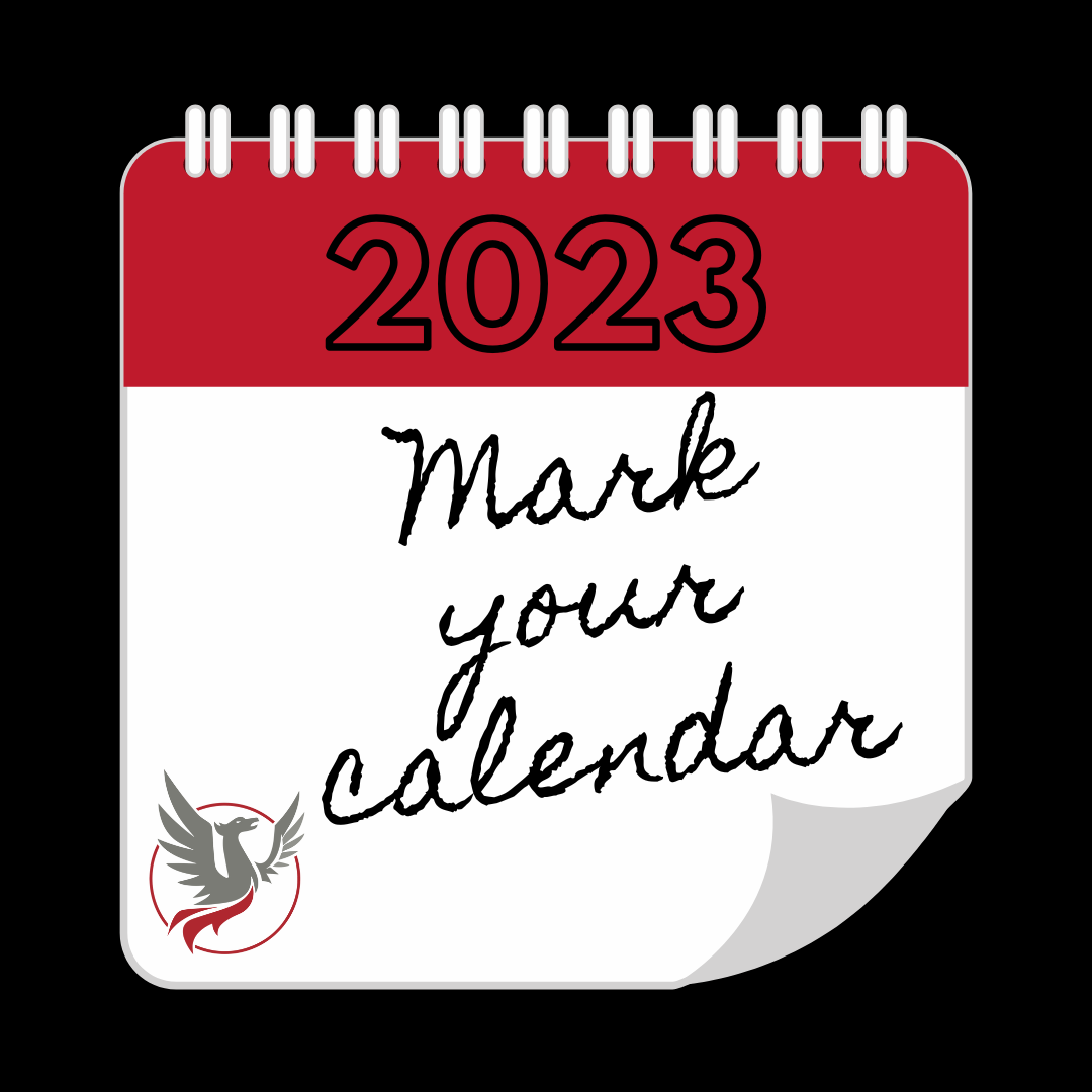 2023 Mark your calendar