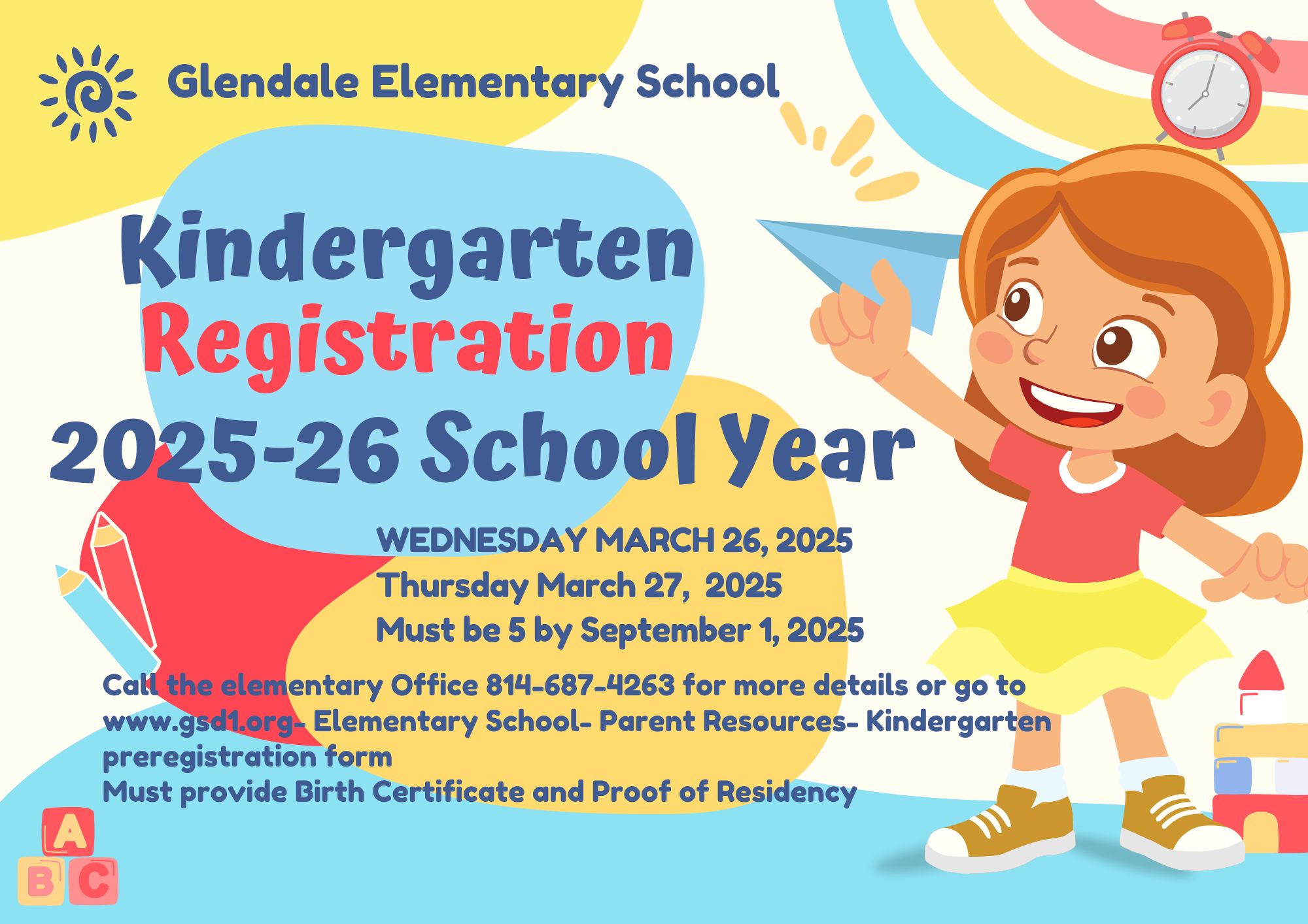 kindergarten registration