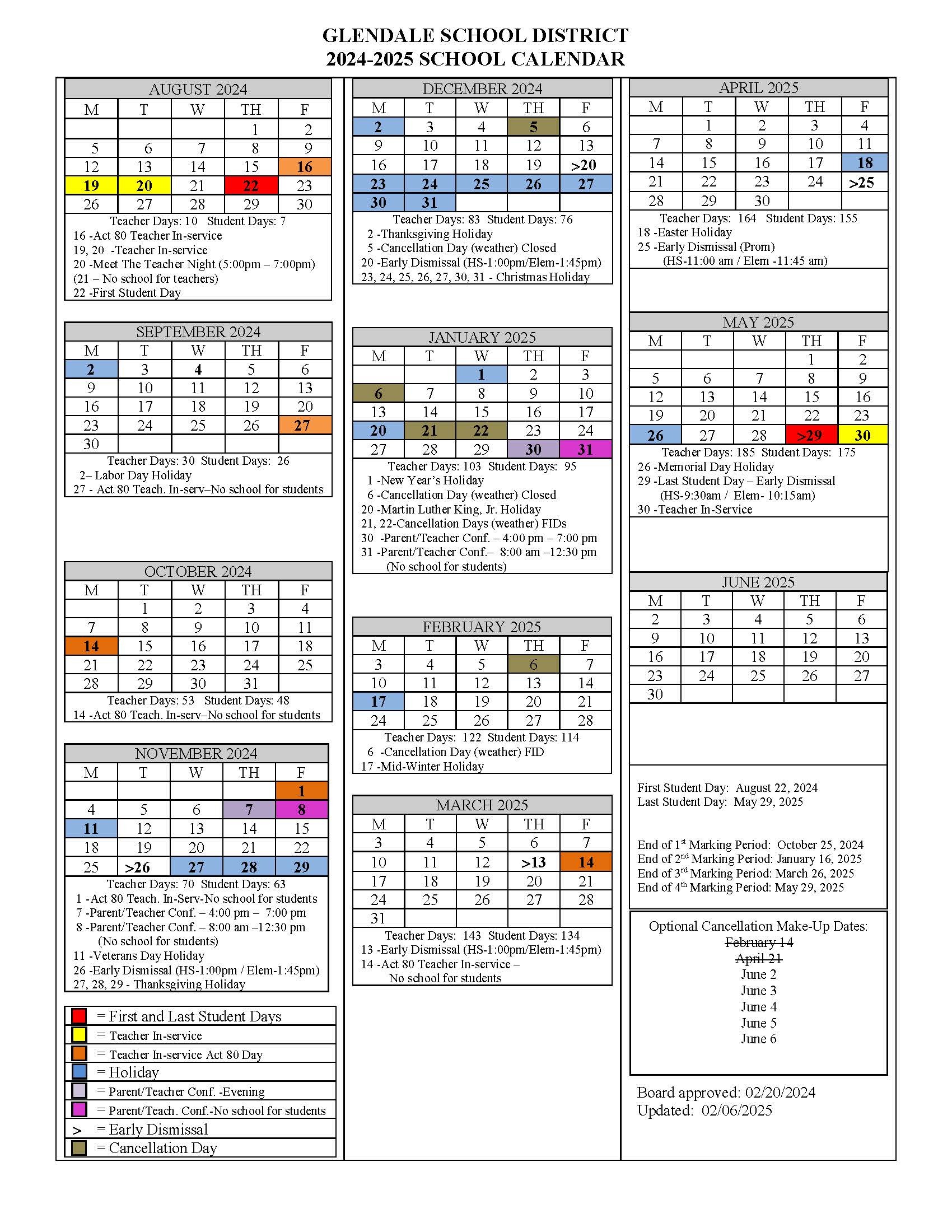 calendar