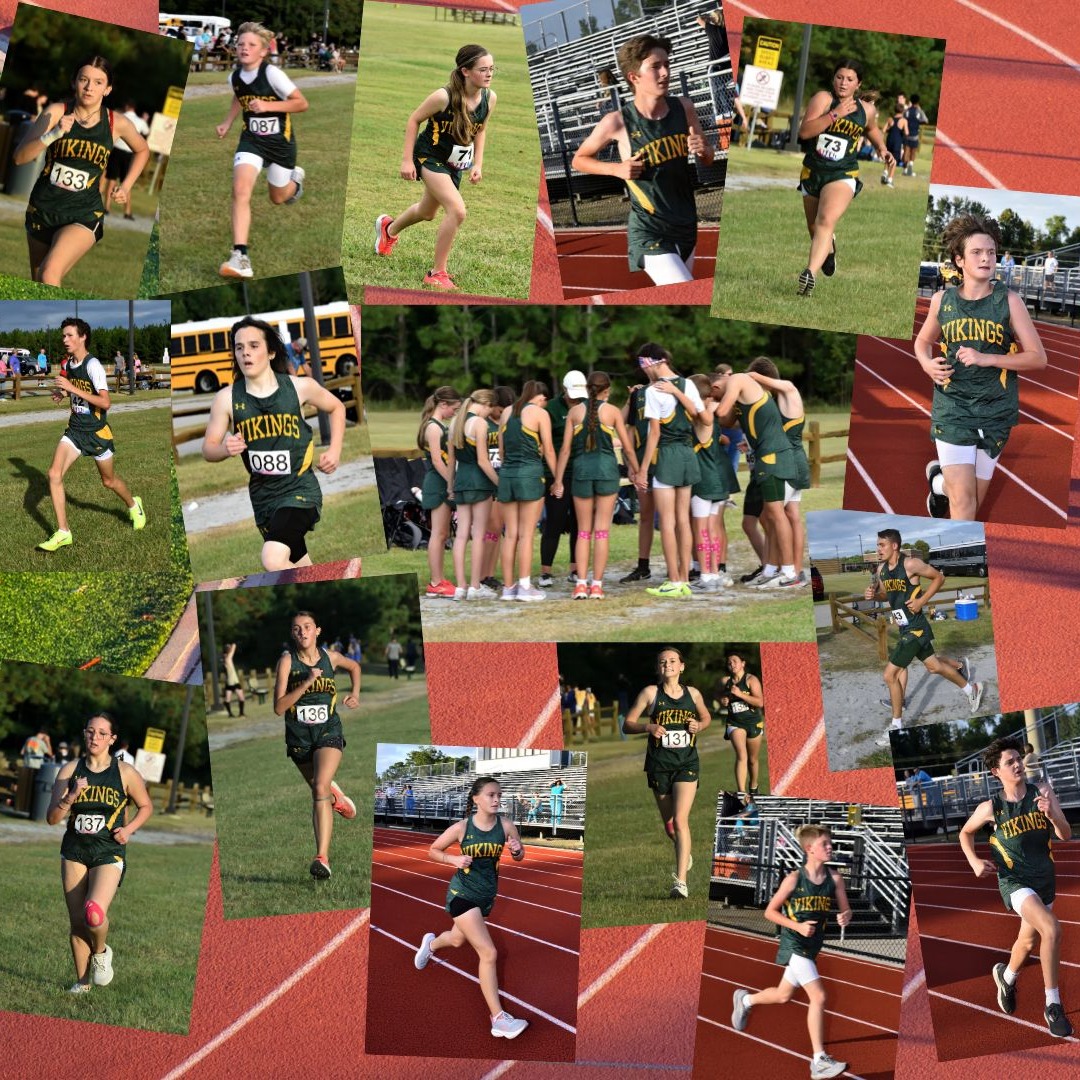 Collage of Cross Country Runners