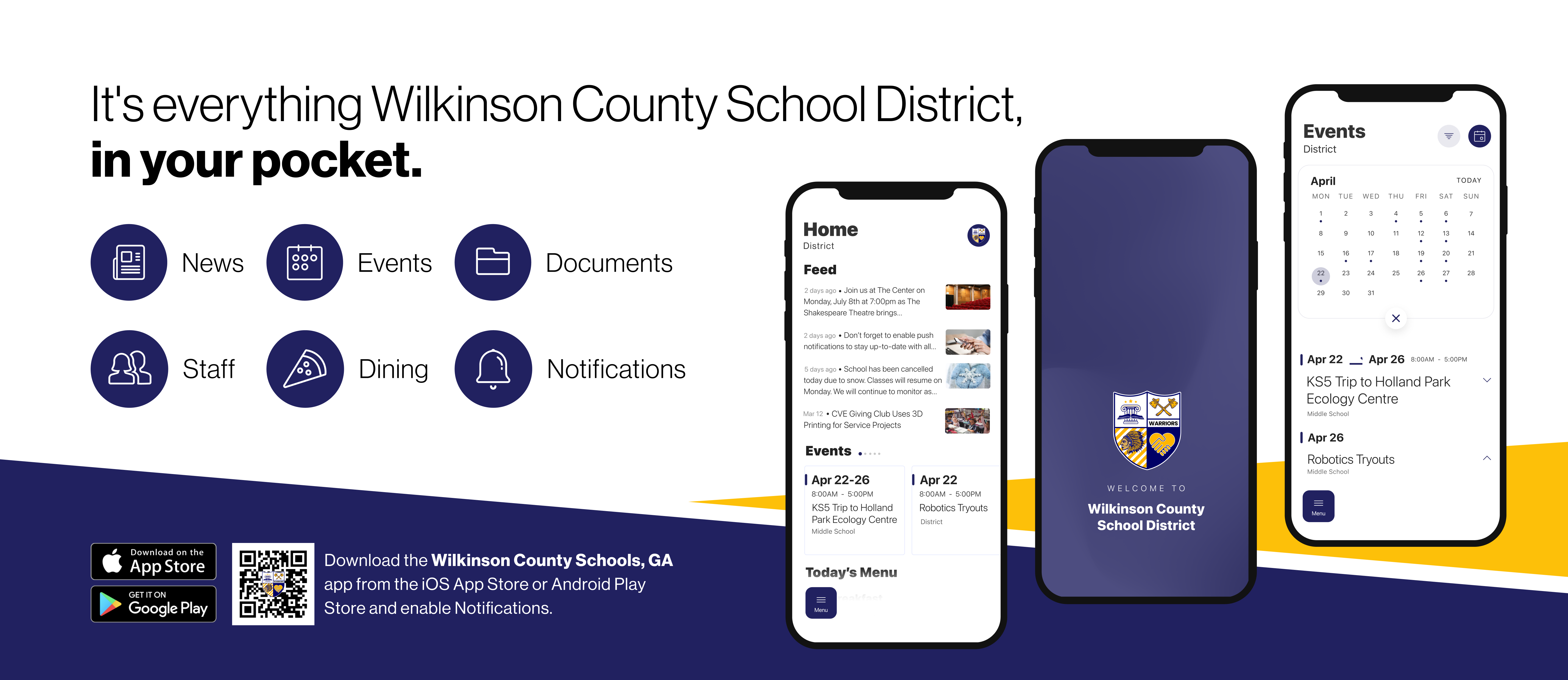 Download the Wilkinson County School District app!