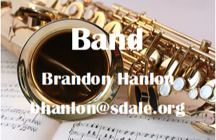 Band - Dr. Bradley Coker - bcoker@sdale.org