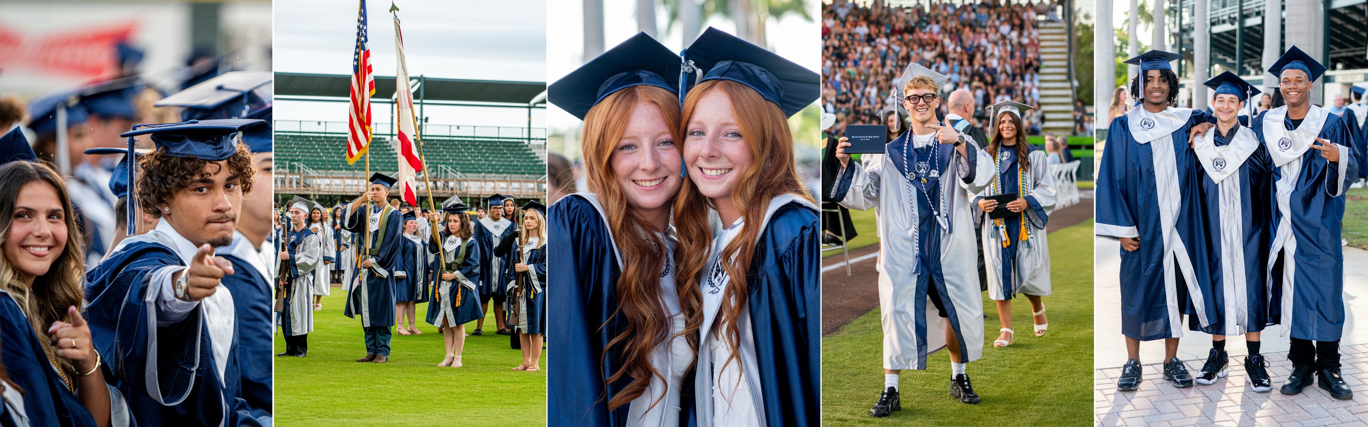 Parrish Community High School seniors graduate.