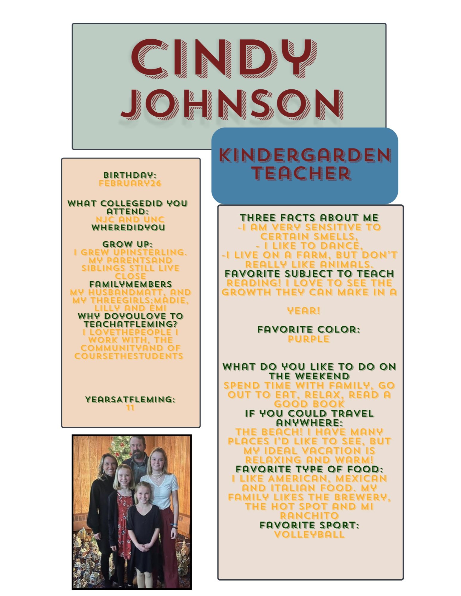 Staff Spotlights