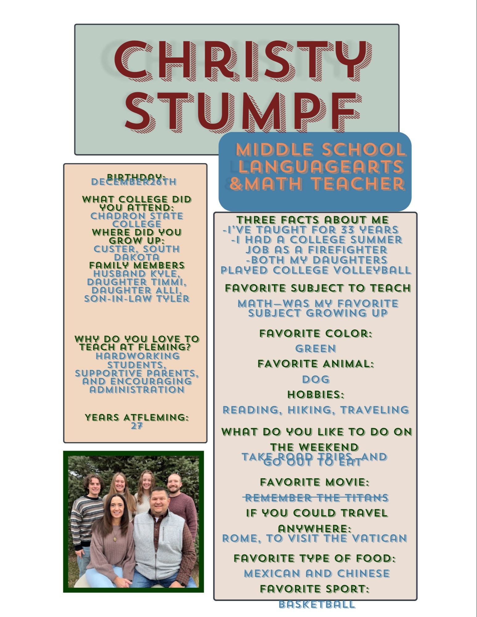 Staff Spotlights