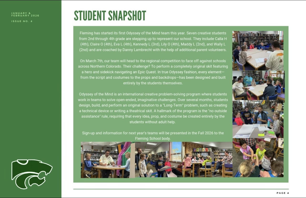 Wildcat Chat Family Newsletter