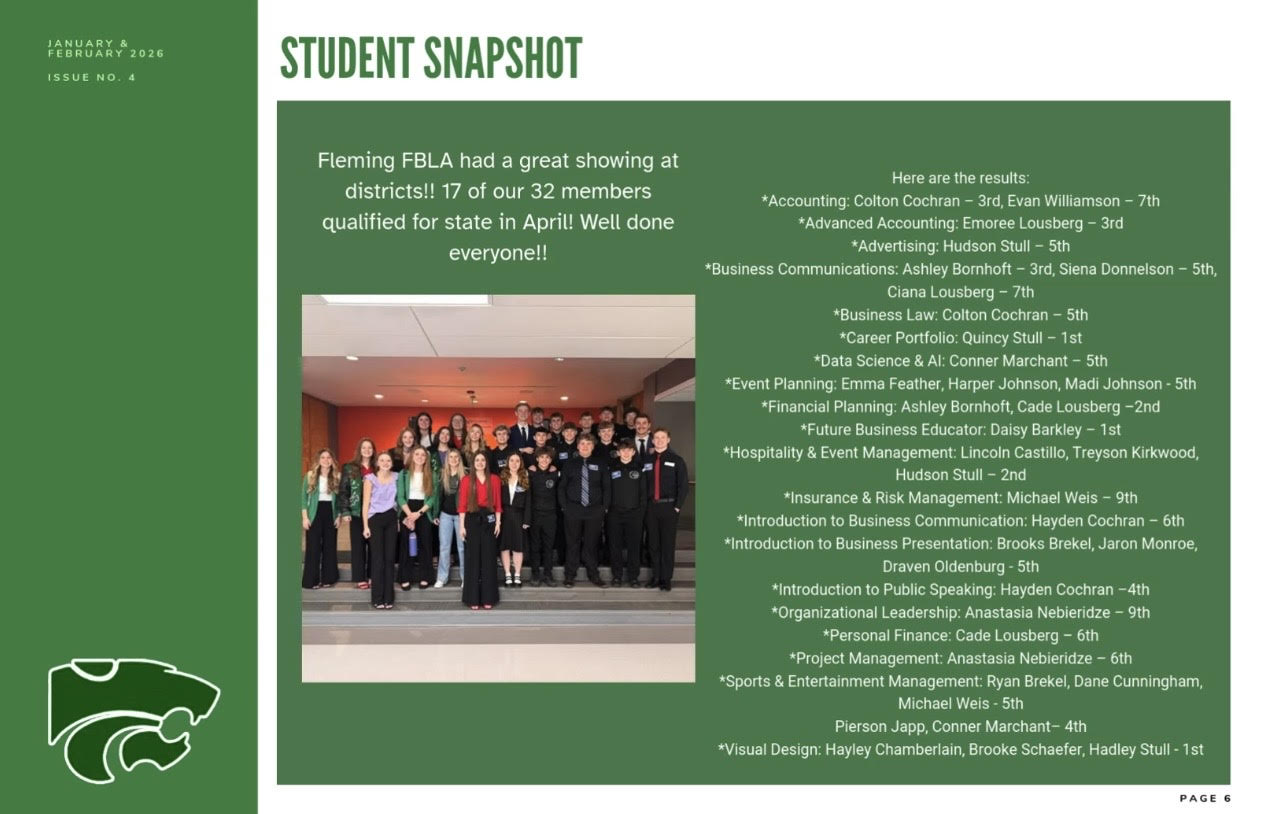 Wildcat Chat Family Newsletter