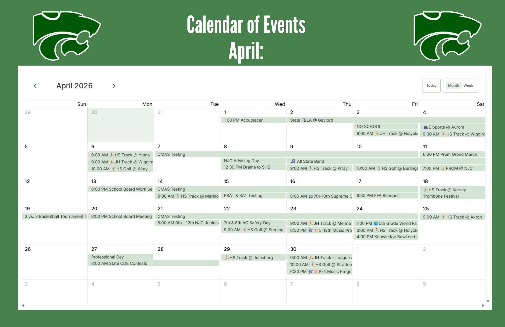 Wildcat Chat Family Newsletter