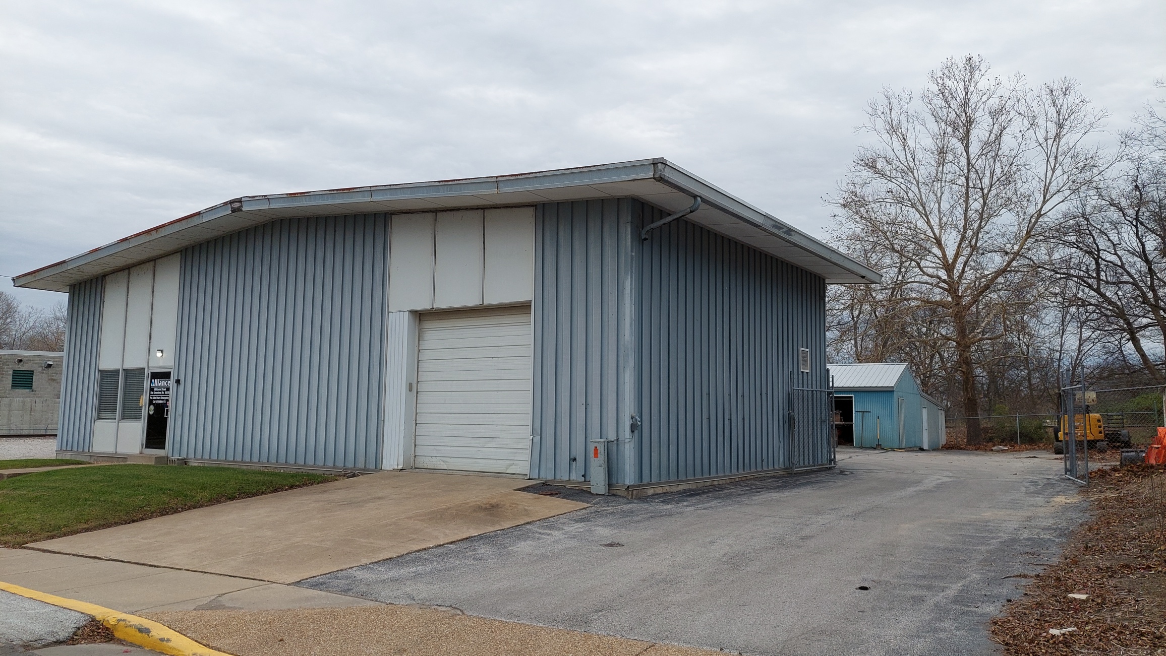 maintenance shed