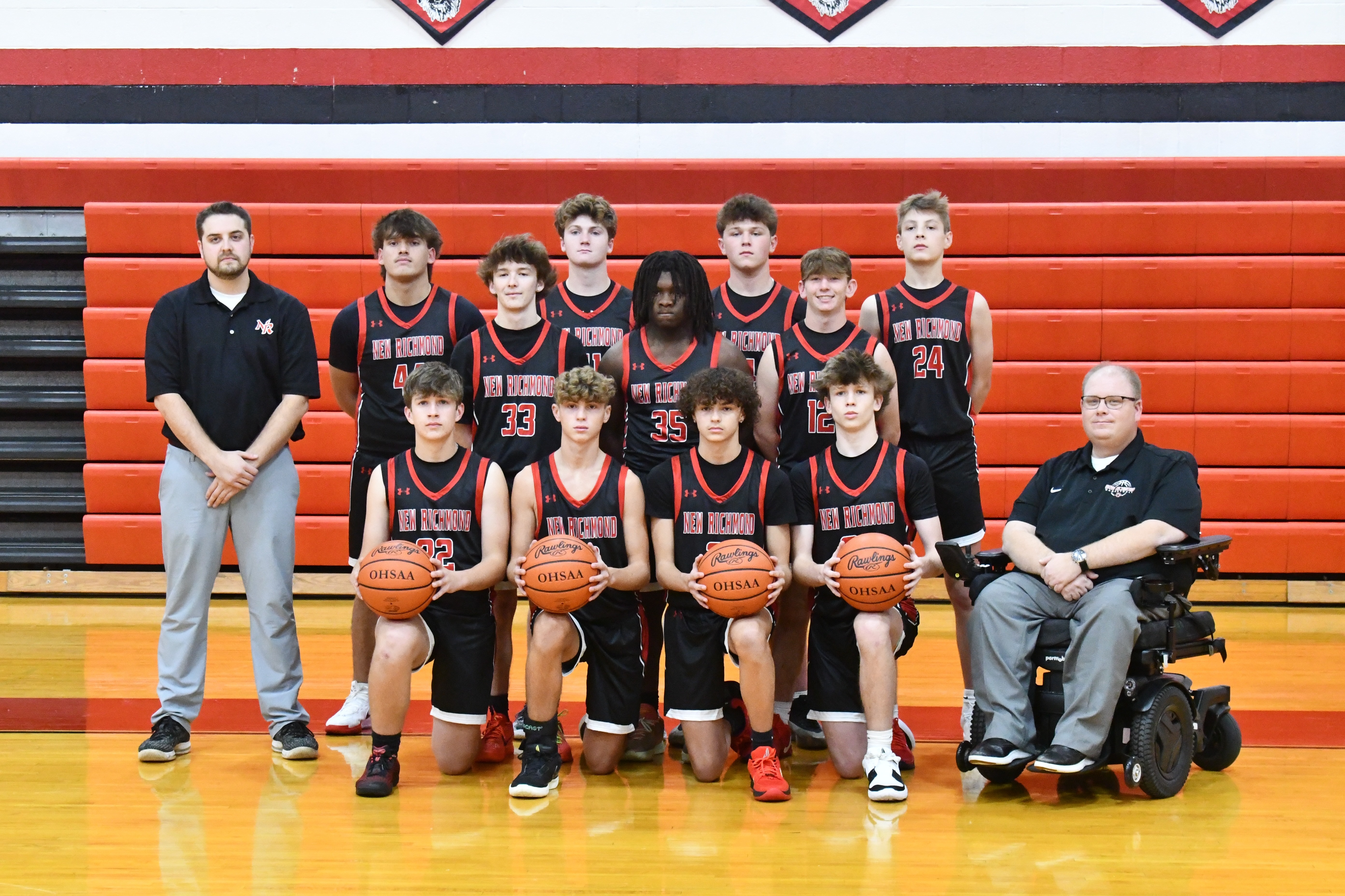 2024 - 2025 Boys Junior Varsity Basketball Team