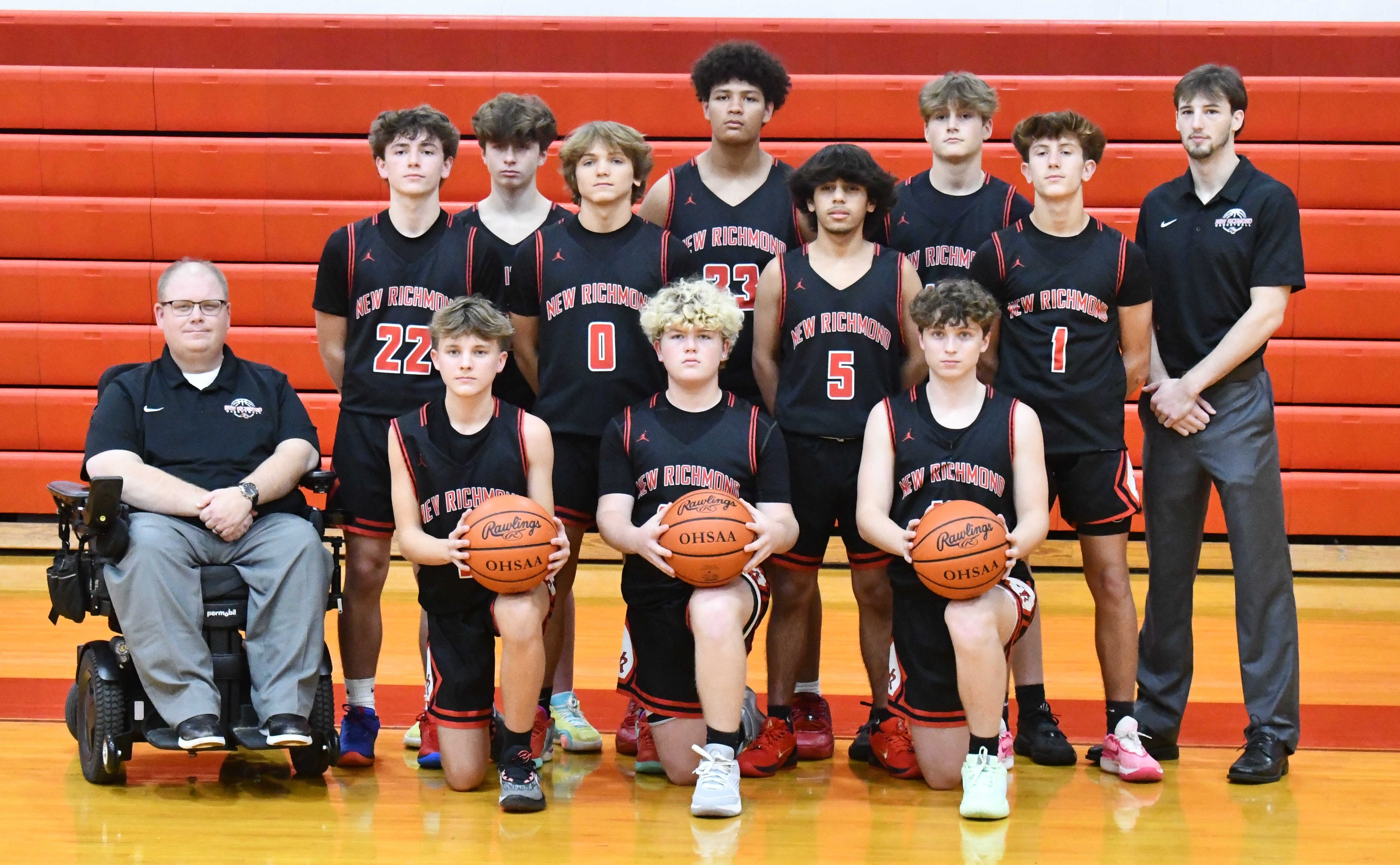 2024 - 2025 Boys Freshman Basketball Team