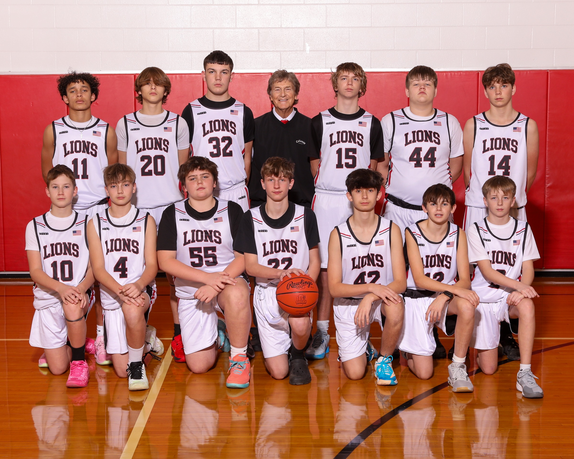 2024 - 2025 8th Grade Boys Basketball Team