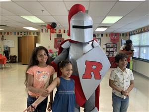 student & Mascot