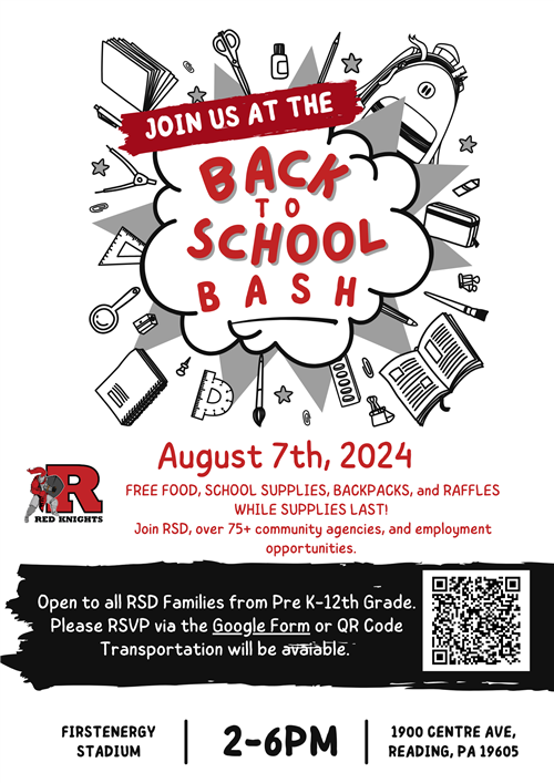 Back to School Bash 2024- 2025