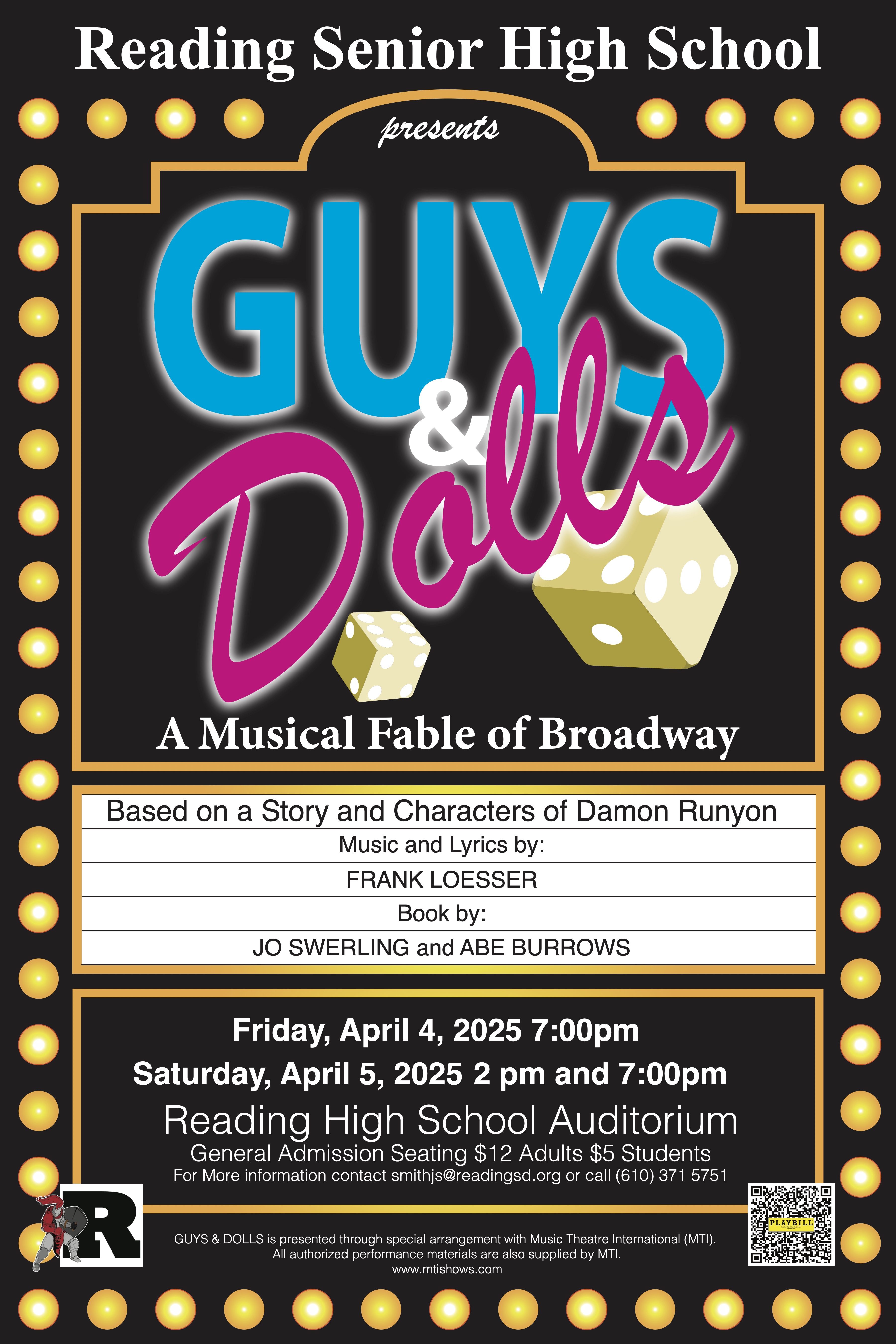 Guys and Dolls Poster