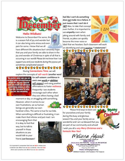 dec newsletter