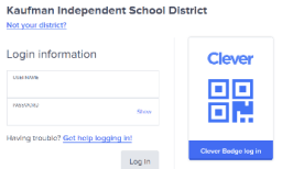 Clever Login Instructions