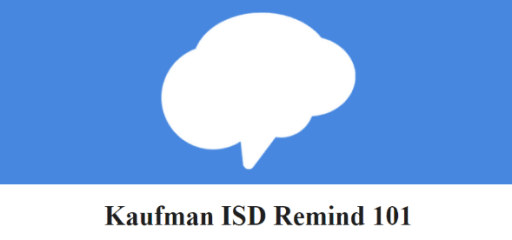 Kaufman !SD Remind 101