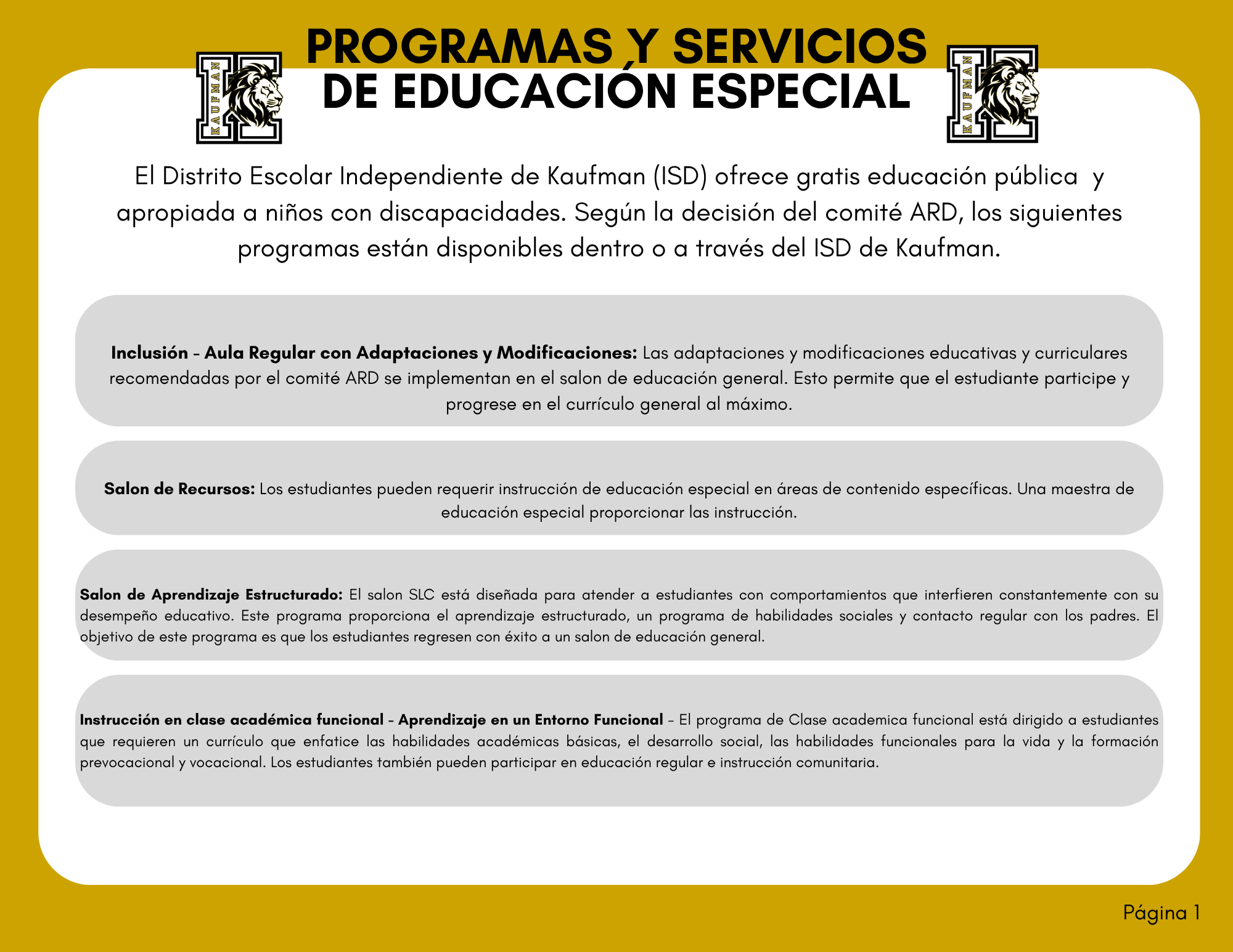 Special Education