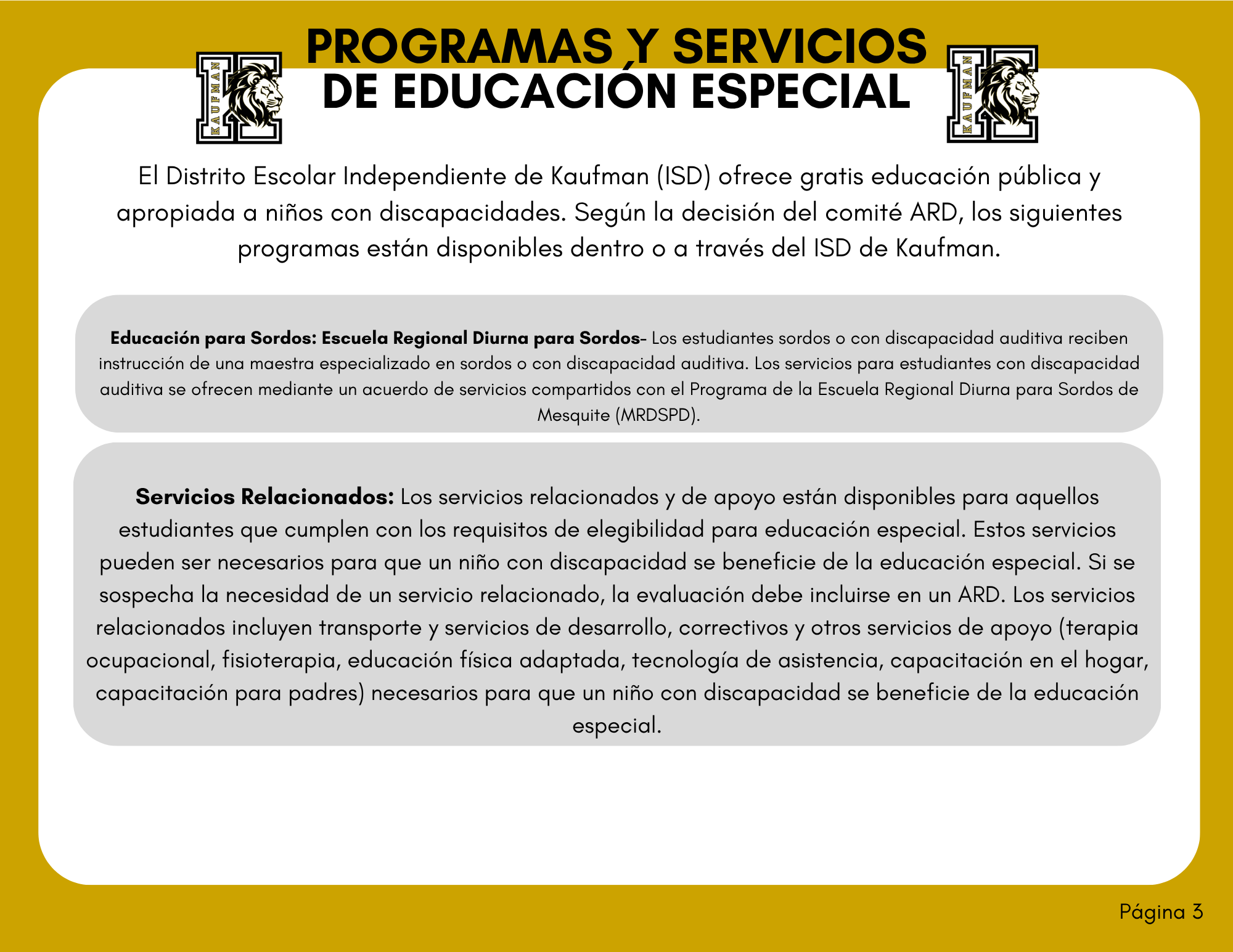 Special Education