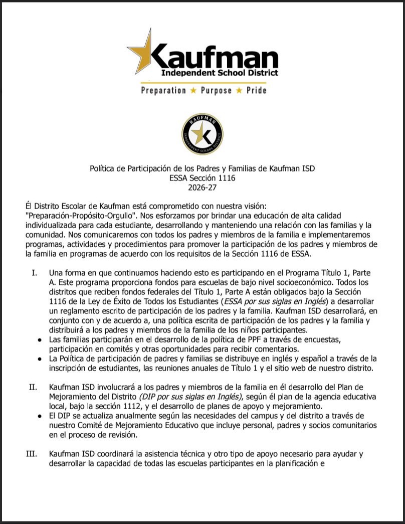 Parent Engagement