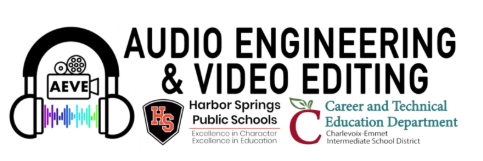 audio engineering & video editing logo