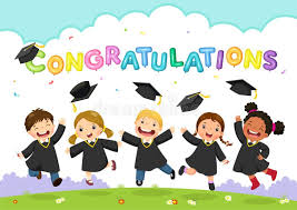 graduates throwing caps