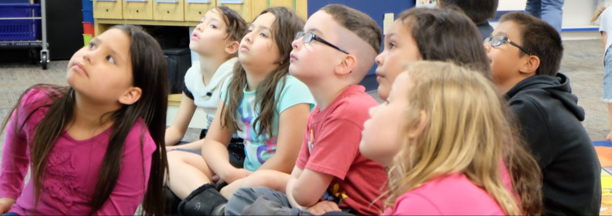 Students in class