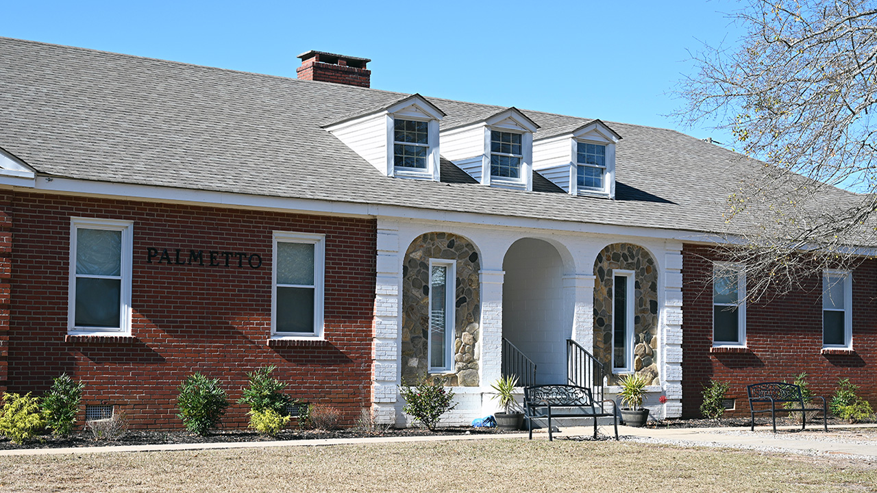 Palmetto is one of our male residence halls.