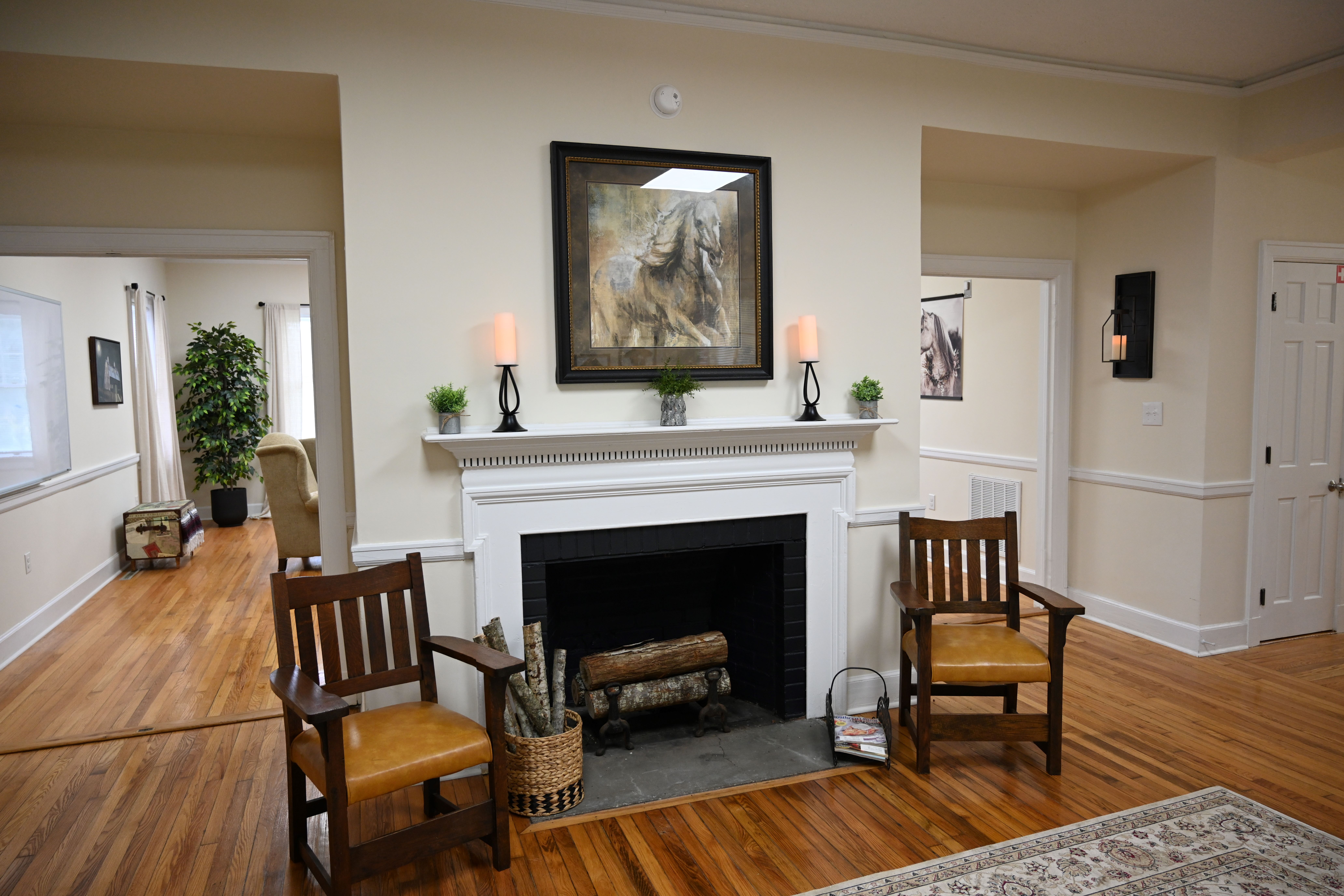 fireplace