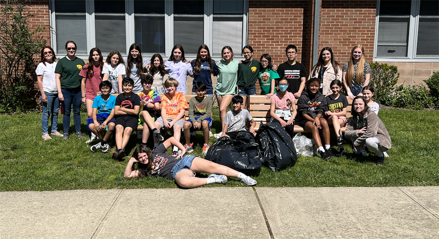 students smiling