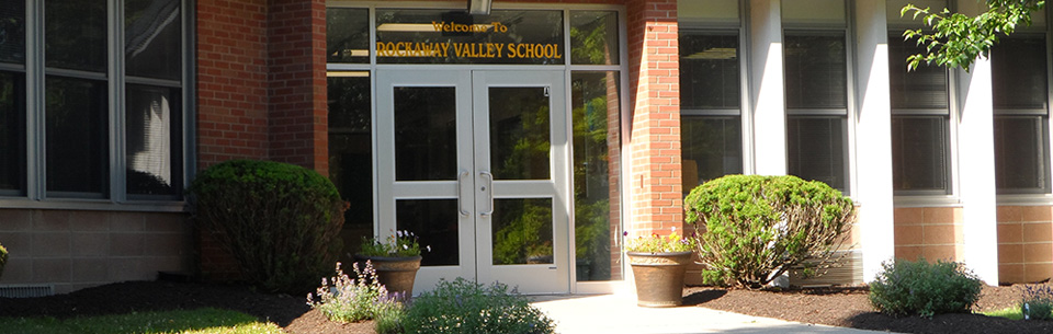 Rockaway Valley School Front Door Image