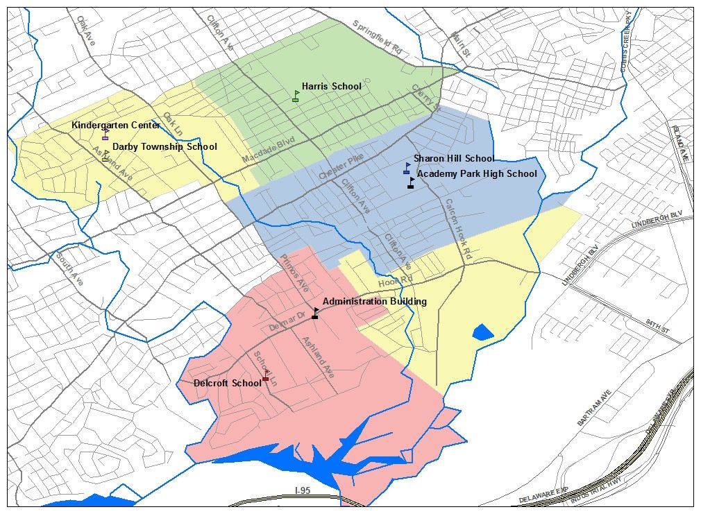 District Map | Southeast Delco School District