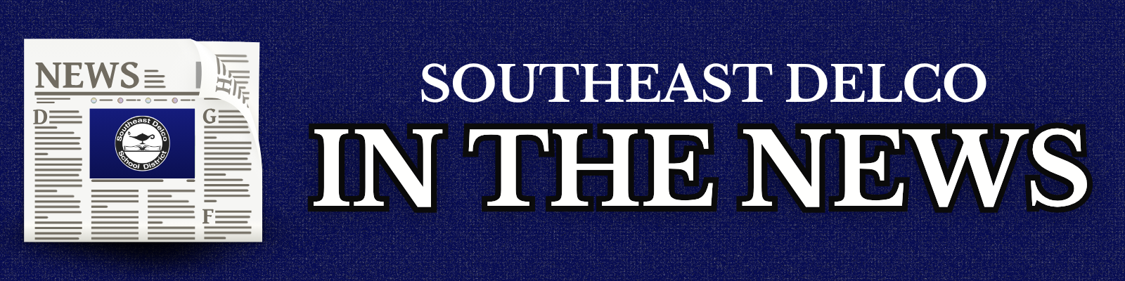 "In the News" heading