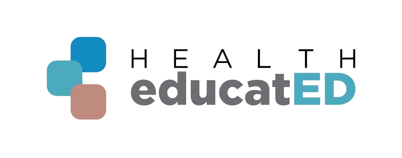 Health Educated logo.