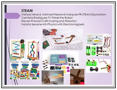 Robotics, and STEAM Projects
