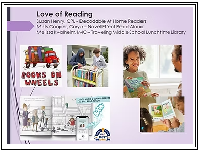 Books and people reading
