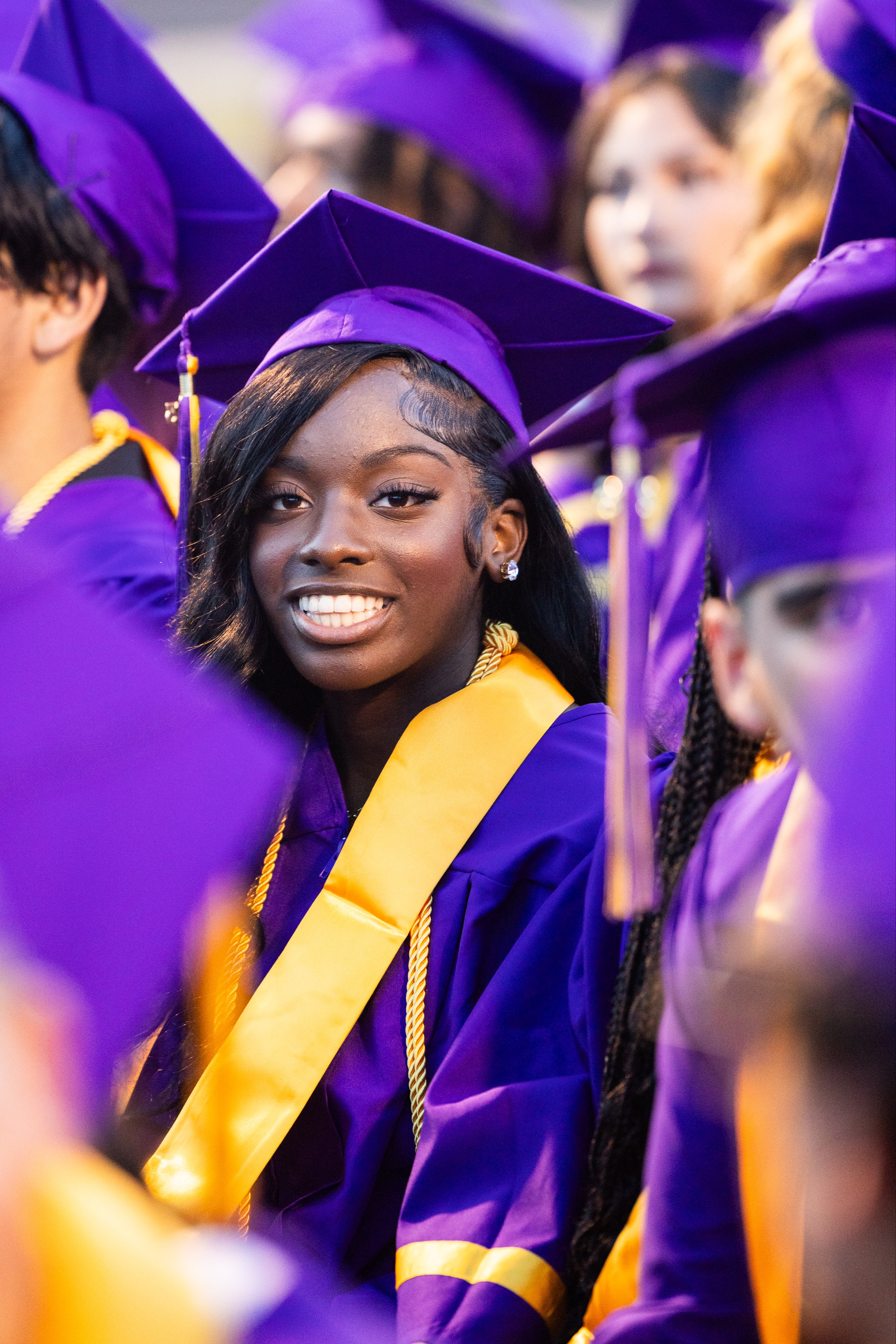 LHS Student at Graduation