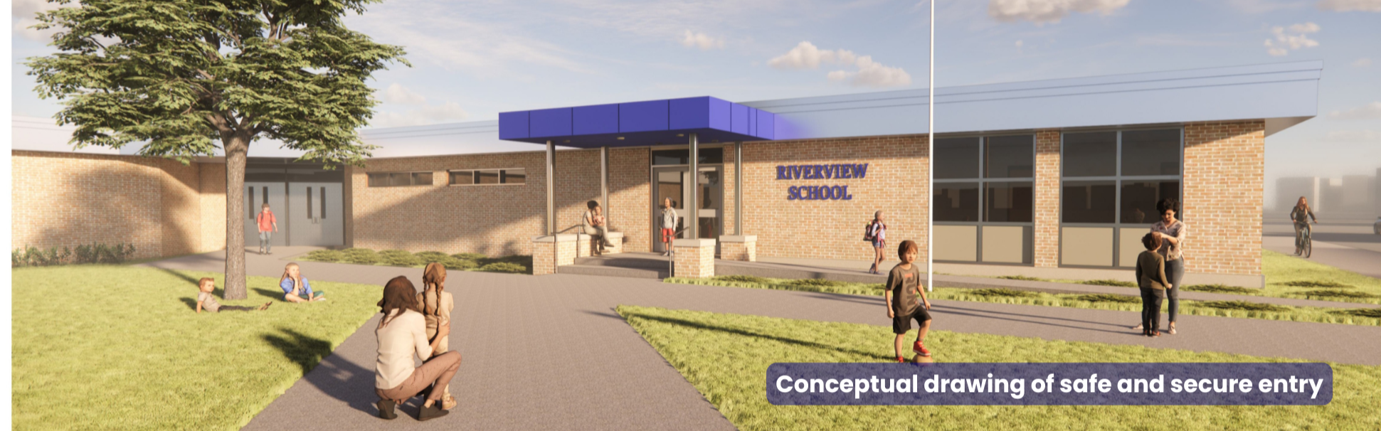 Proposed Riverview Entrance