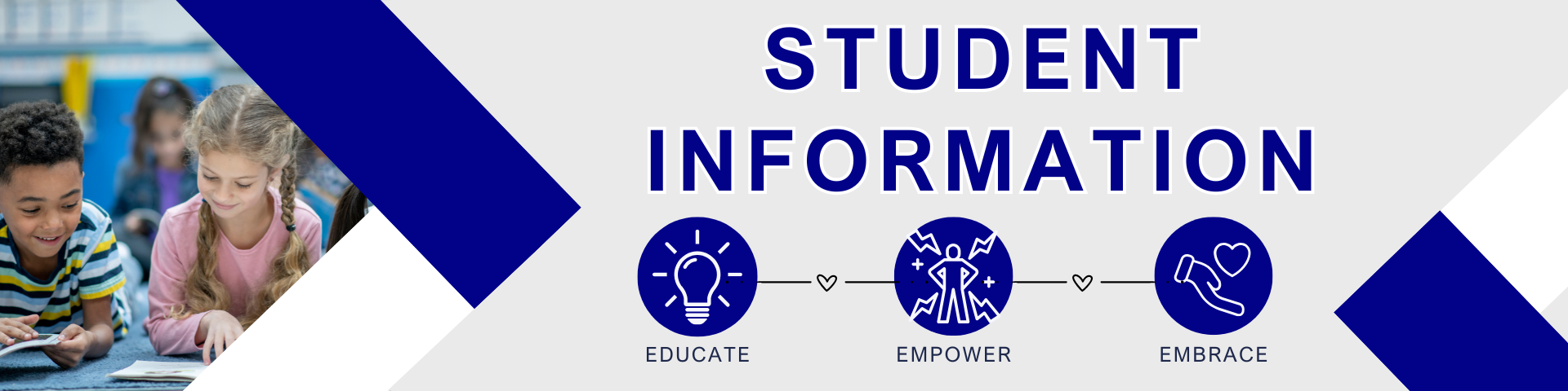 Student Information Header