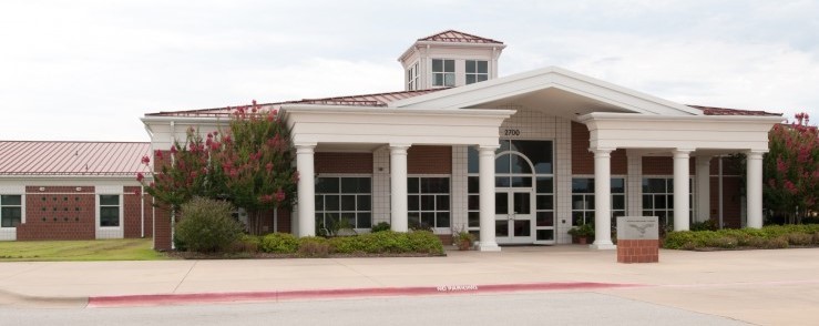 Photo of the Harp Elementary School.