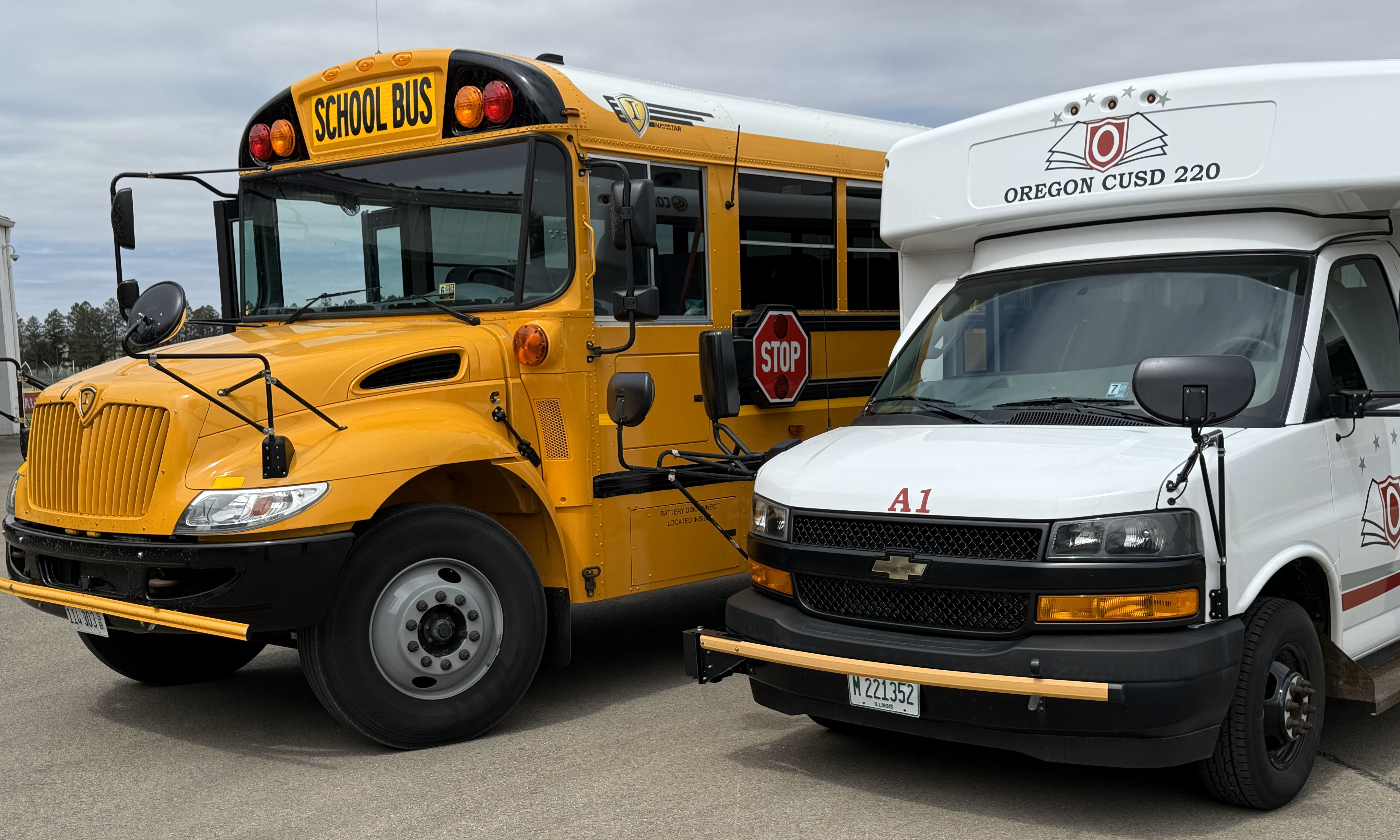 School Bus and Activity Bus